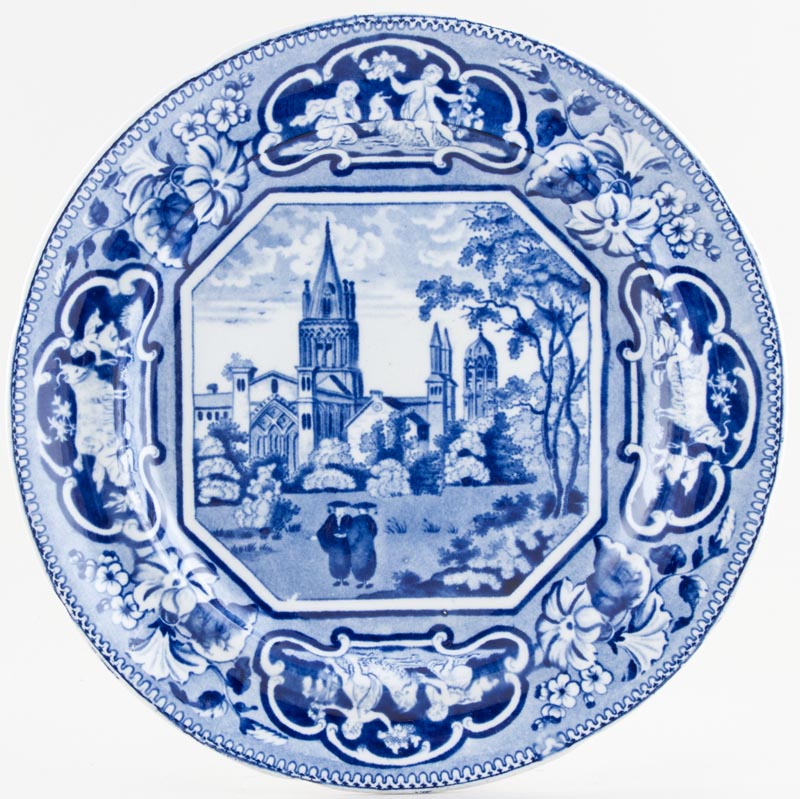 Plate Christ Church Oxford c1820
